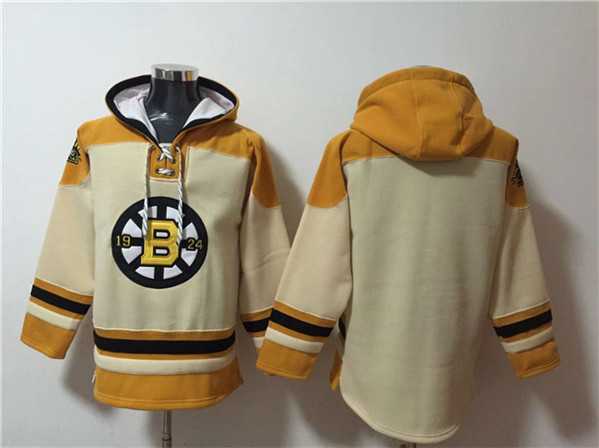 Men's Boston Bruins Blank Cream Ageless Must-Have Lace-Up Pullover Hoodie,We sell and wholesale Men's Boston Bruins Blank Cream Ageless Must-Have Lace-Up Pullover Hoodie on line form chian!